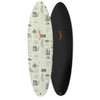 MISFIT Neo Speed Egg Twin - Art Series - Primitek 6'6” x 20 5/8” x 2 9/16” - 38L Grey  Aroona Surf, Sydney