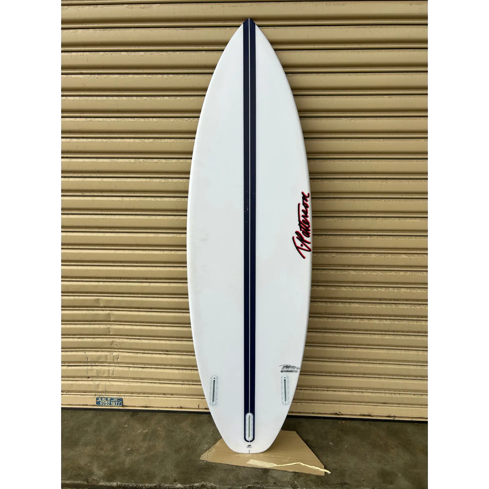 Timmy Patterson Gas Pedal 5'11 - Fusion Pro - Demo Board Aroona Surf, Sydney