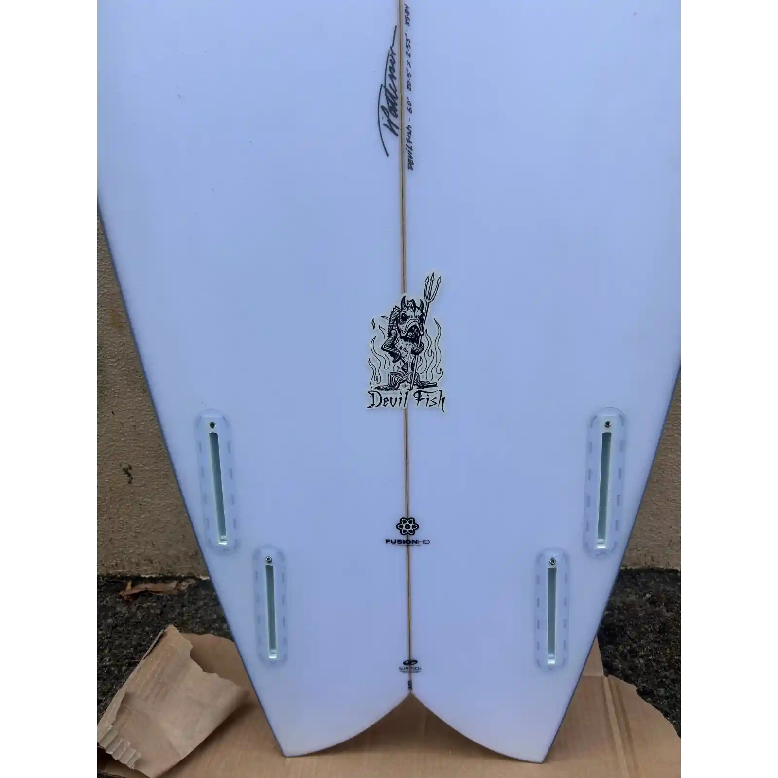 Timmy Patterson Devil Fish 6'0 - Fusion HD - Demo Board Aroona Surf, Sydney